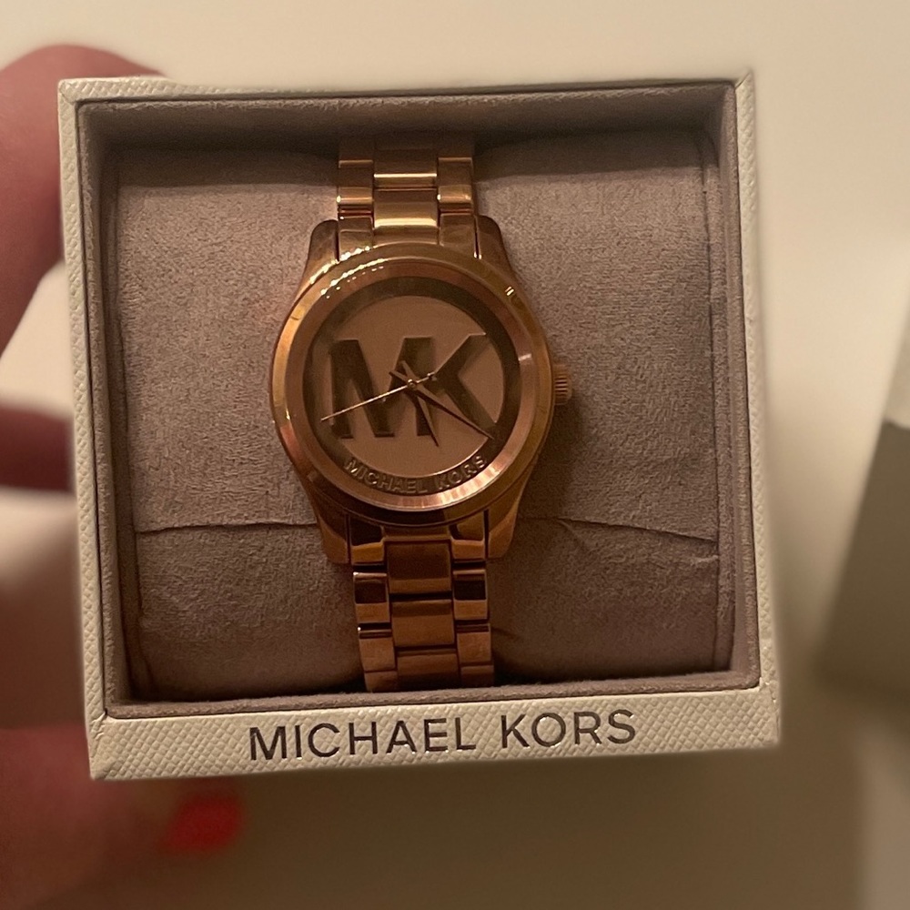 MK Rose Gold Watch
